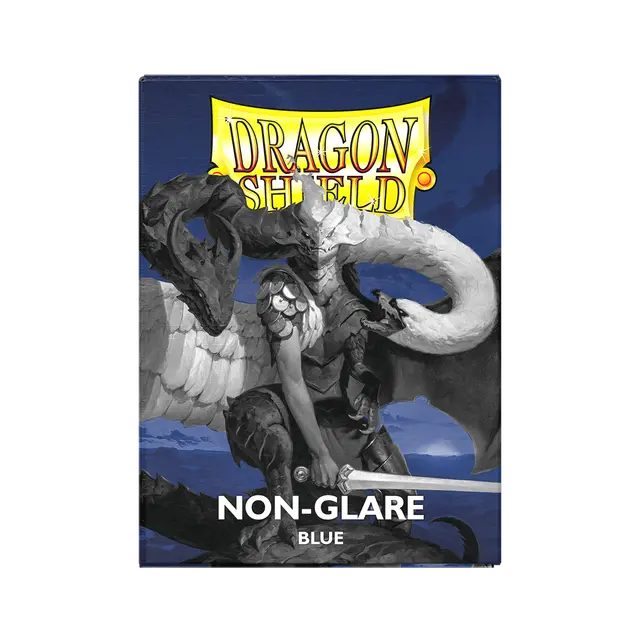 Dragon Shield - Matte Non-Glare Sleeves - Blue (100 Sleeves)