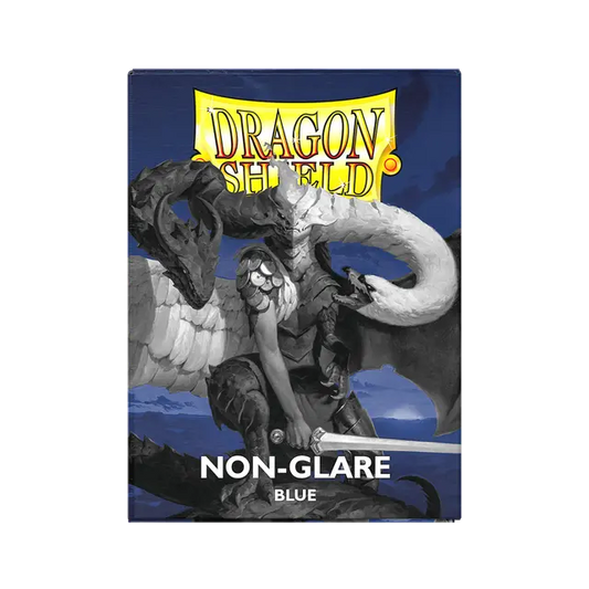 Dragon Shield - Matte Non-Glare Sleeves - Blue (100 Sleeves)
