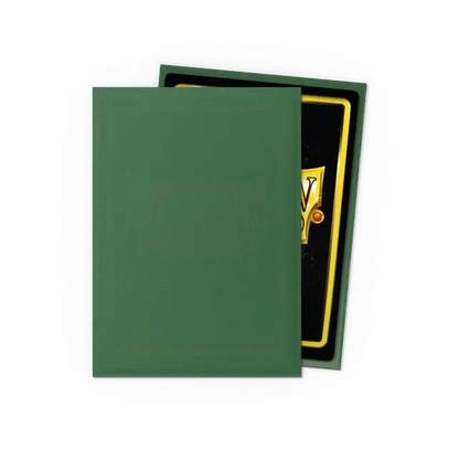 Dragon Shield - Standard size Matte Sleeves - Forest Green (100 Sleeves)