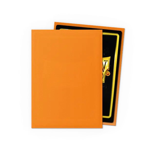 Dragon Shield - Orange (100 Sleeves)