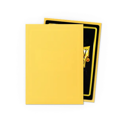 Dragon Shield - Yellow (100 Sleeves)