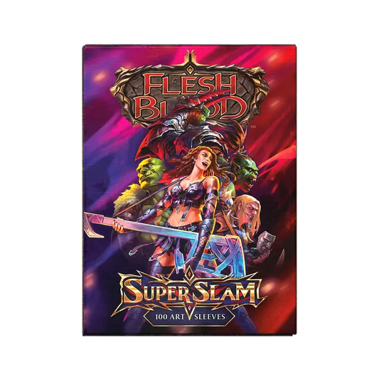 Dragon Shield - Flesh & Blood License Standard Art Sleeves - Super Slam (100 Sleeves)