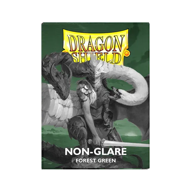 Dragon Shield - Matte Non-Glare Sleeves - Forest Green (100 Sleeves)