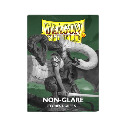 Dragon Shield - Matte Non-Glare Sleeves - Forest Green (100 Sleeves)