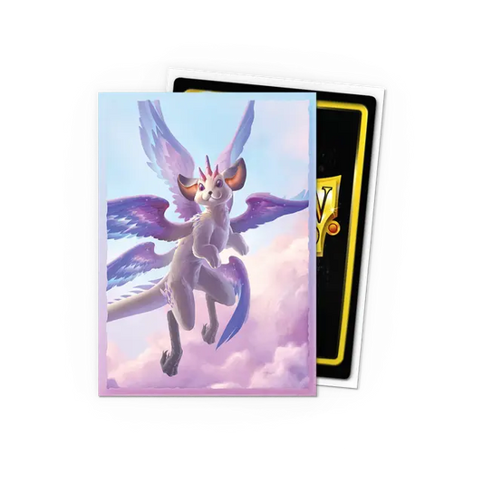 Dragon Shield - Standard size Brushed Art Sleeves - The Whiskerwing (100 Sleeves)