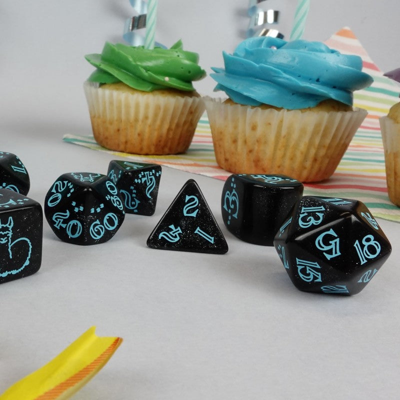 D&D - Q WORKSHOP 20 years: Llama Dice Set
