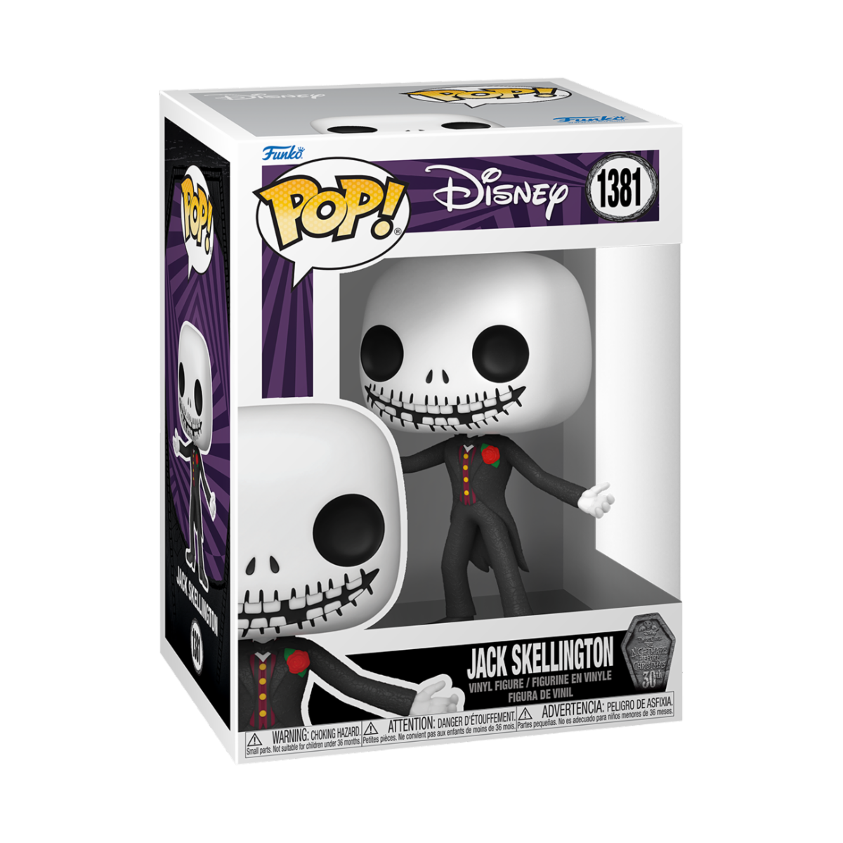 Funko POP! Disney The Nightmare Before Christmas Jack Skellington #1381