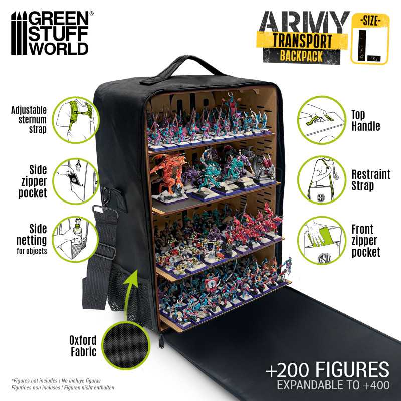 Green Stuff World - Army Transport Backpack