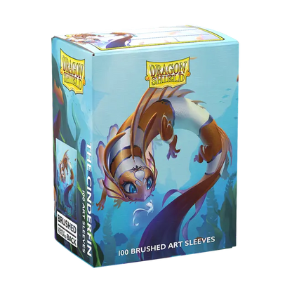 Dragon Shield - Standard size Brushed Art Sleeves - The Cinderfin (100 Sleeves)