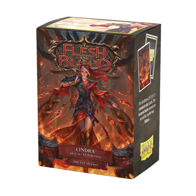 Dragon Shield - Flesh & Blood Matte Art Sleeves - Cindra