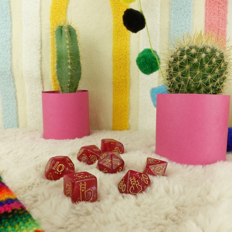 D&D - Llama Dice Set: Puffy