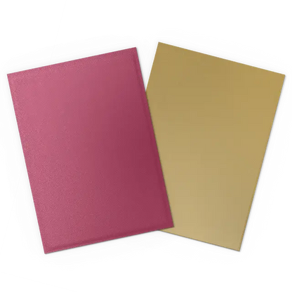 Dragon Shield - Standard Matte Dual Sleeves Pomegranate & Gold (100 Sleeves)