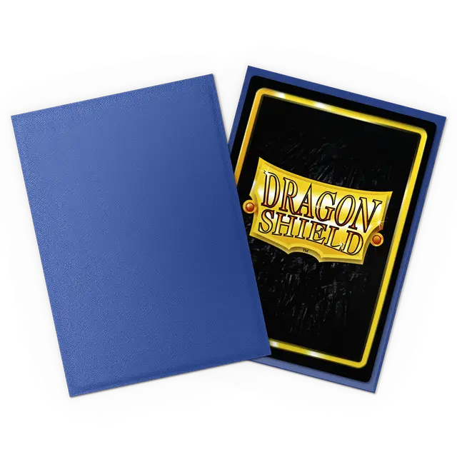 Dragon Shield - Matte Non-Glare Sleeves - Blue (100 Sleeves)