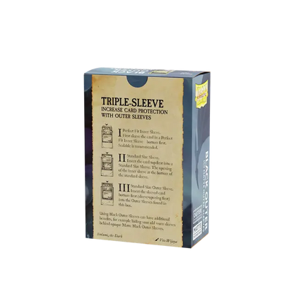 Dragon Shield - Black Outer (100 Sleeves)