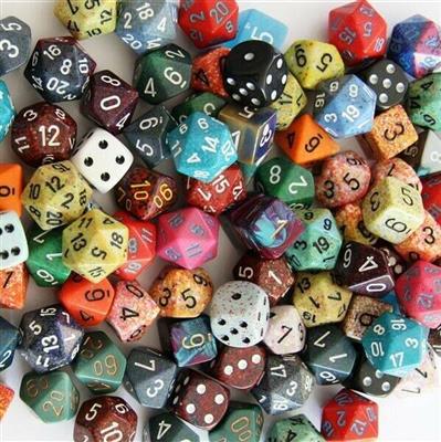 Chessex Random Dice D4/D6/D8/D10/D12/D20