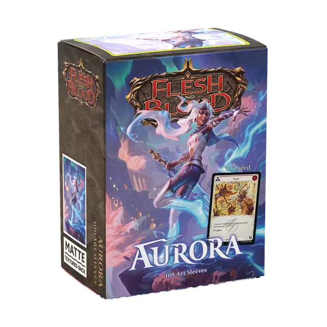 Dragon Shield - Flesh & Blood Matte Art Sleeves - Aurora