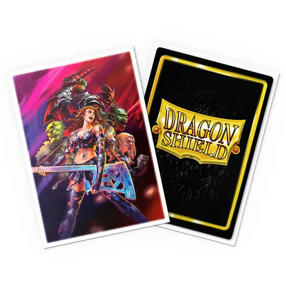 Dragon Shield - Flesh & Blood License Standard Art Sleeves - Super Slam (100 Sleeves)
