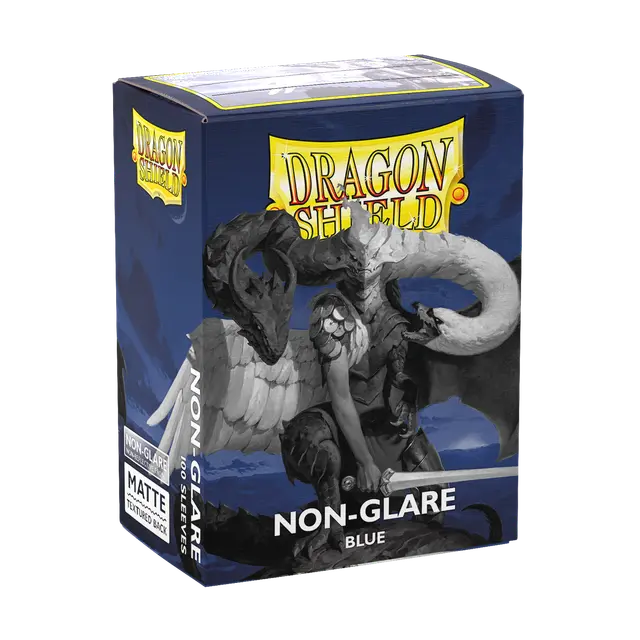 Dragon Shield - Matte Non-Glare Sleeves - Blue (100 Sleeves)