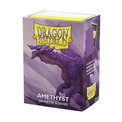Dragon Shield - Matte Sleeves - Amethyst (100 Sleeves)