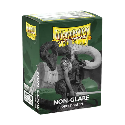 Dragon Shield - Matte Non-Glare Sleeves - Forest Green (100 Sleeves)