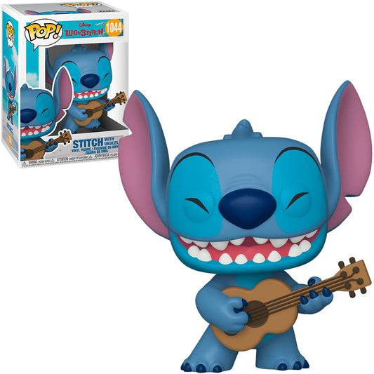 Funko POP! Disney Lilo & Stitch Stitch with Ukulele #1044