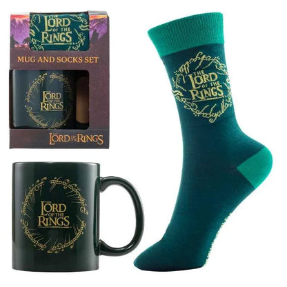 Lord Of The Rings (Logo) Mug & Sock Set
