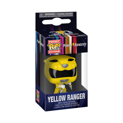 Funko POP! Keychain: MMPR 30th - Yellow Ranger