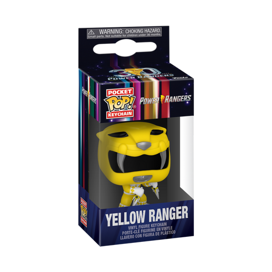 Funko POP! Keychain: MMPR 30th - Yellow Ranger