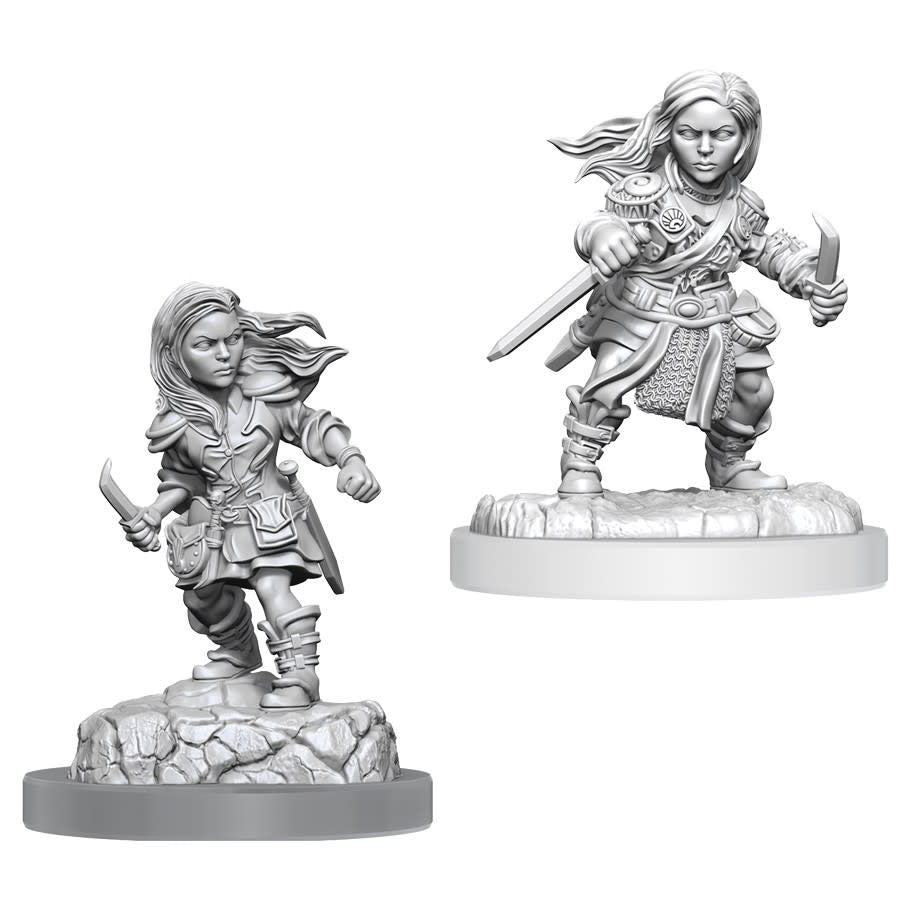 D&D Nolzur's Marvelous Miniatures: Halfling Rogue Female - EN