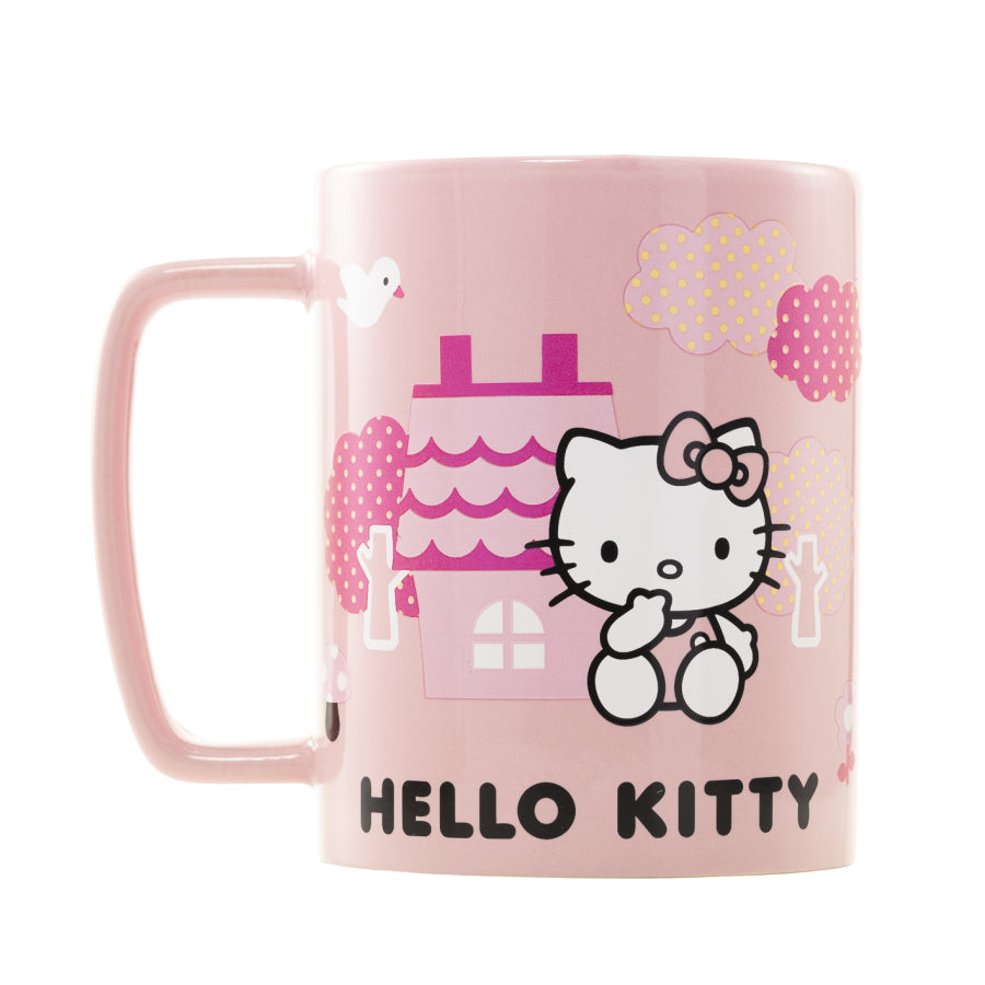 Hello Kitty - Fuzzy Mug (Pink Bow)