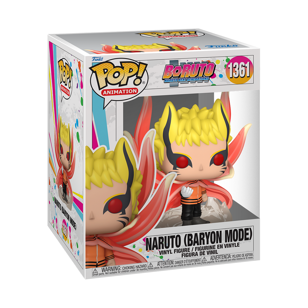 Funko POP! Animation Boruto Naruto Next Generations Naruto (Baryon Mode) 6" #1361