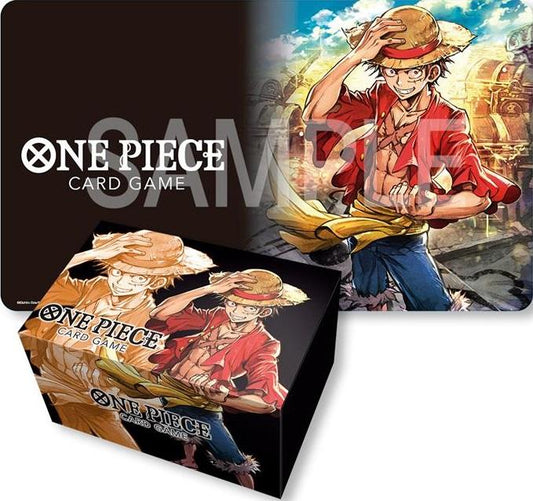 One Piece - Playmat & Storage Box Monkey D Luffy