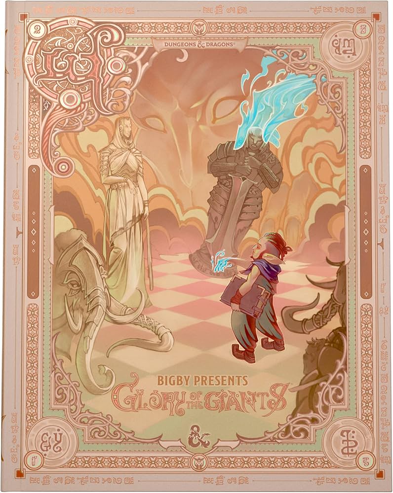 D&D - Bigby Presents: Glory of the Giants Alt. Cover - EN