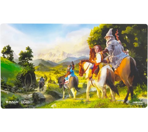 Gamegenic - Magic: The Gathering | The Hobbit Prime Playmat - Leaving Hobbiton