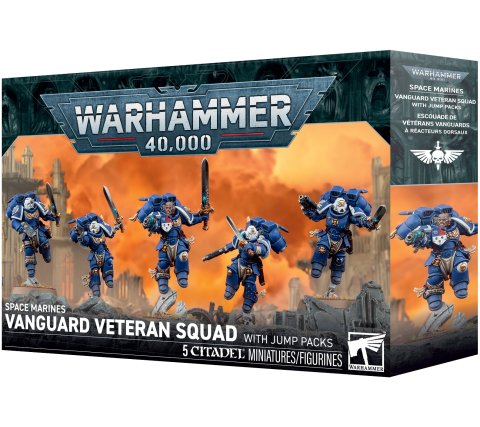 SPACE MARINES VANGUARD VETERAN SQUAD