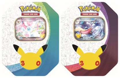PKM - 30th Celebration - EX Tins Sylveon/Greninja