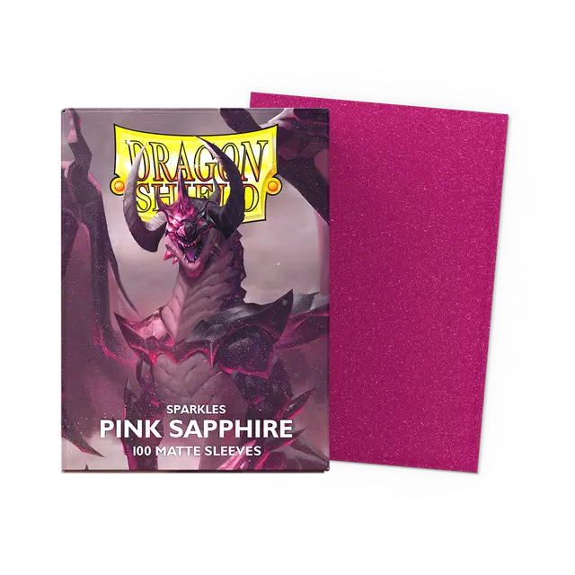 Dragon Shield - Pink Sapphire - Matte Sleeves