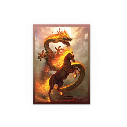 Dragon Shield - Fire Horse 2026 - Matte Dual Art Sleeves