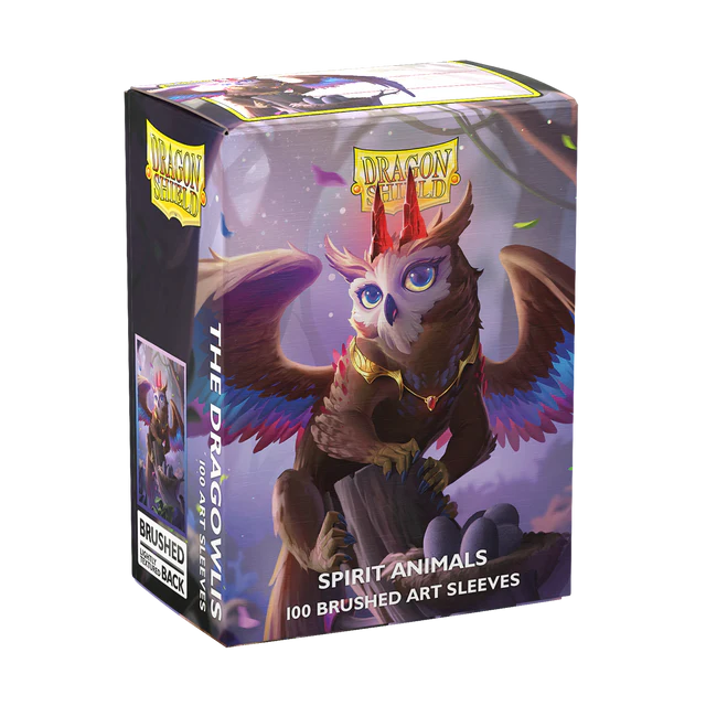 Dragon Shield - Standard Dual Art Sleeves - The Dragowlis (100 Sleeves)