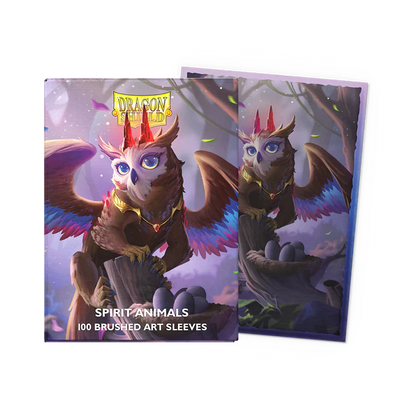 Dragon Shield - Standard Dual Art Sleeves - The Dragowlis (100 Sleeves)