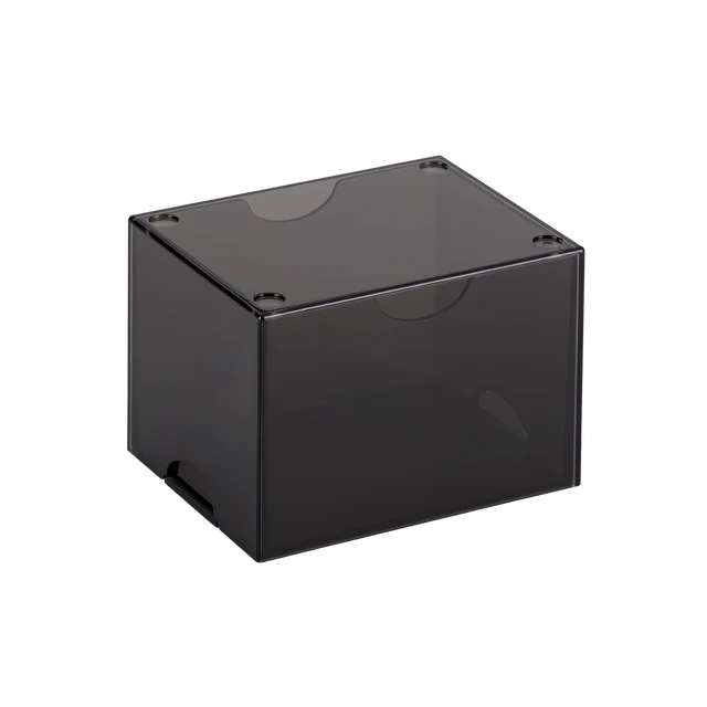 Dragon Shield - Strongbox Box - Clear Black