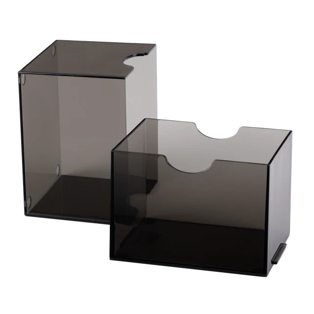 Dragon Shield - Strongbox Box - Clear Black