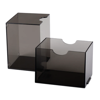 Dragon Shield - Strongbox Box - Clear Black