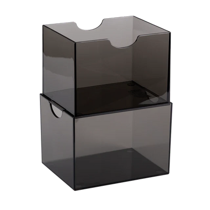 Dragon Shield - Strongbox Box - Clear Black