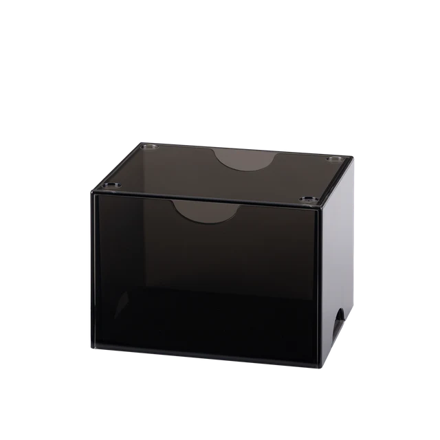 Dragon Shield - Strongbox Box - Clear Black