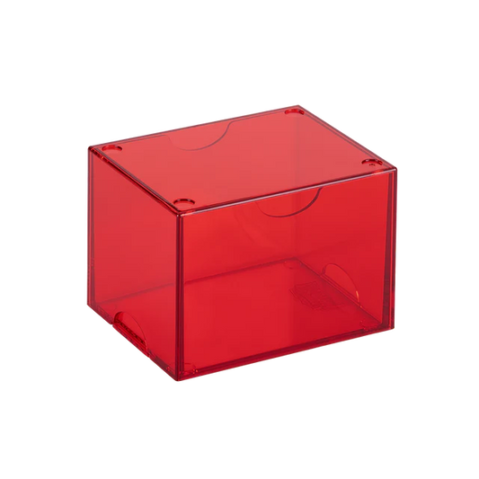 Dragon Shield - Strongbox Box - Clear Red