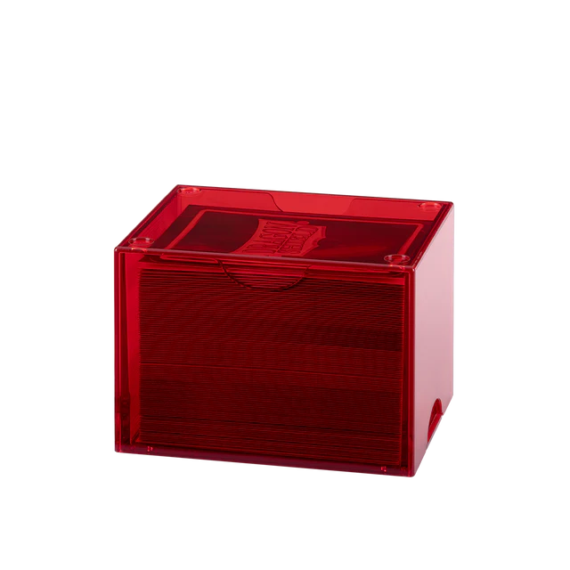 Dragon Shield - Strongbox Box - Clear Red