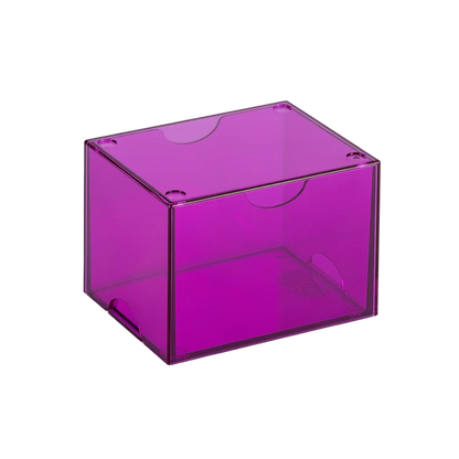 Dragon Shield - Strongbox Box - Clear Purple