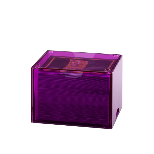 Dragon Shield - Strongbox Box - Clear Purple