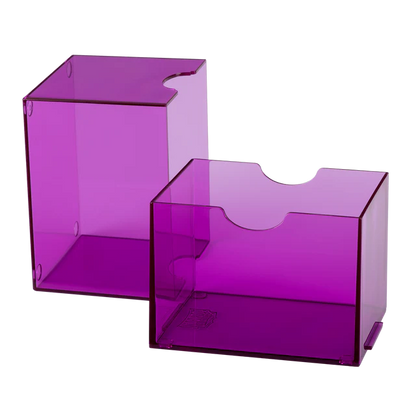 Dragon Shield - Strongbox Box - Clear Purple